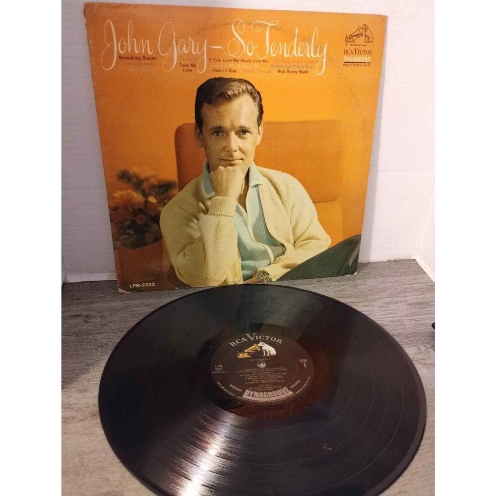 John Gary "So Tenderly" 1964 12" Vinyl 33 RPM LP Records Jazz LPM-2922